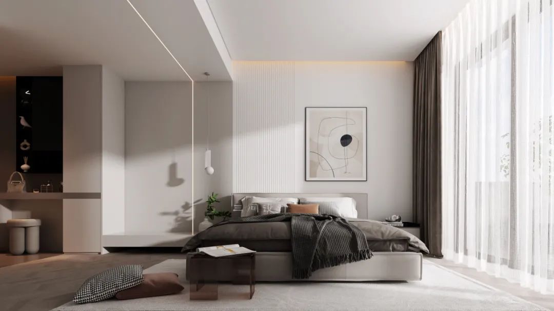 福清世茂璀璨天城现代家居设计丨三間设计-35