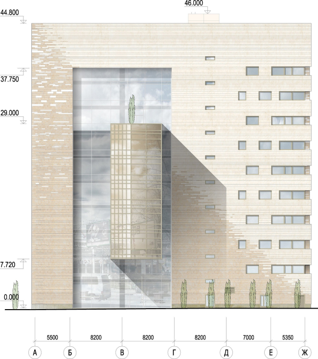 Mozhaiskoe公路办公建筑丨俄罗斯莫斯科丨Bavykin architects-36