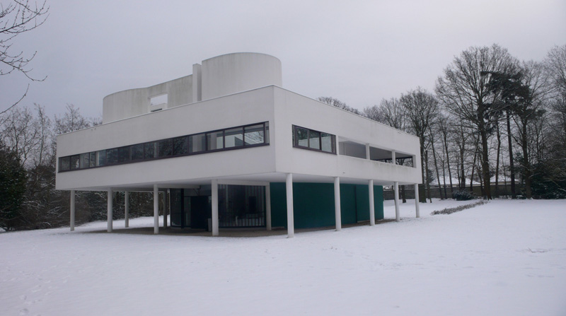 维拉·萨沃伊别墅（Вилла Савой· Villa Savoye）丨法国丨勒·柯布西耶（Ле Корбюзье. Le Corbusier）-40