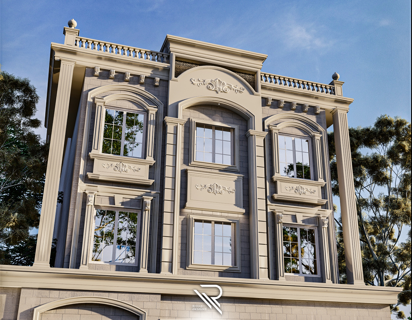 Classic House Façade-2