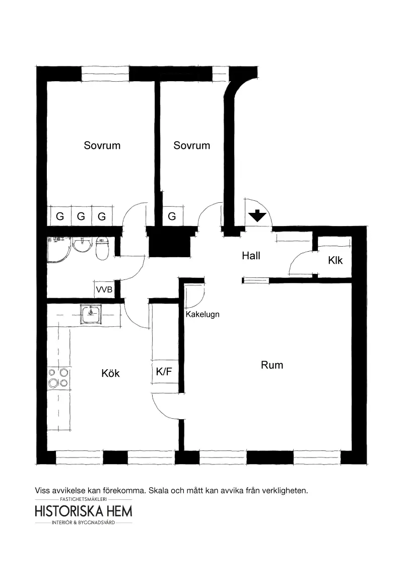 1880 年古建筑中的宁静城市公寓-19