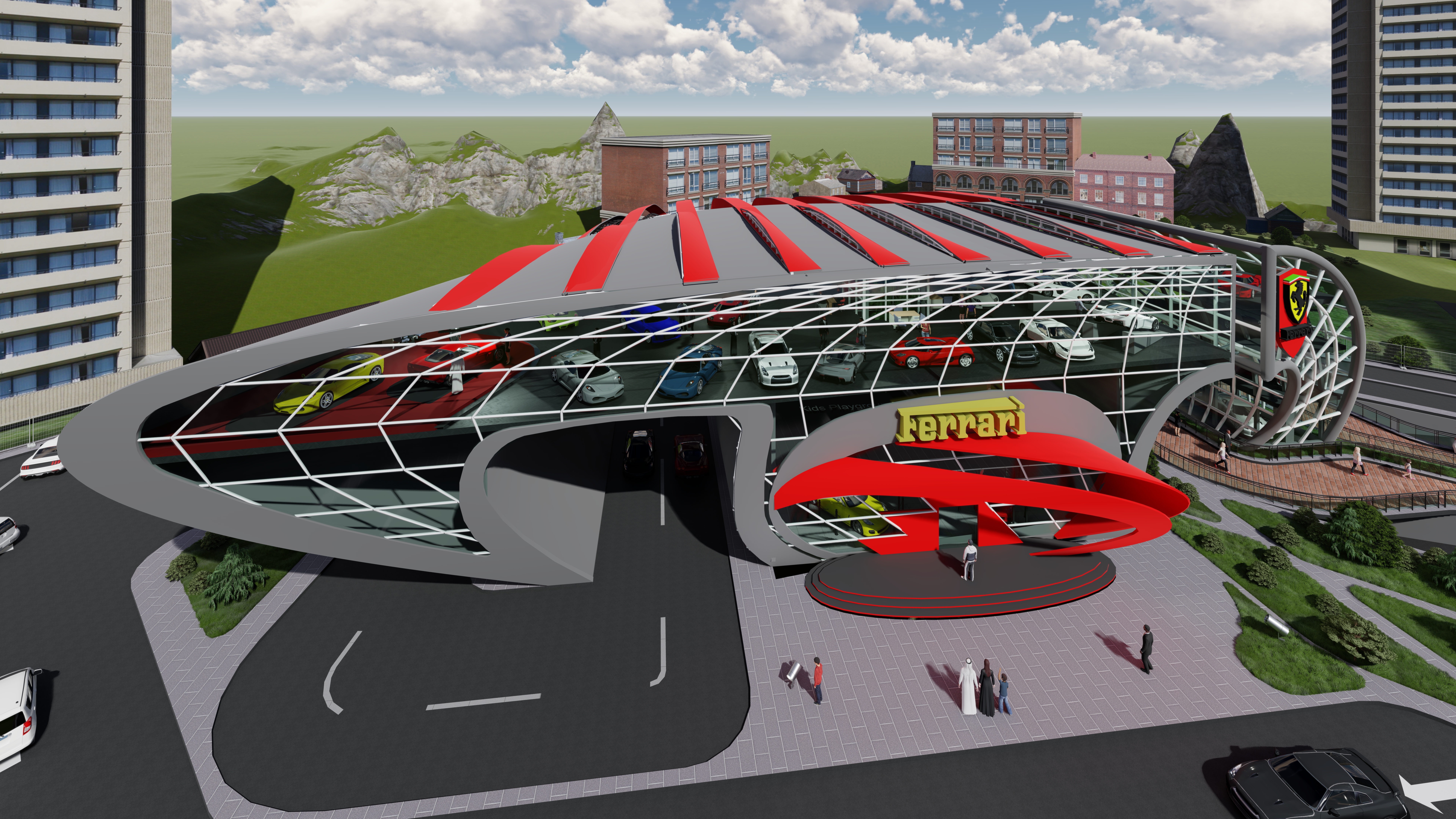 汽车展厅项目-8