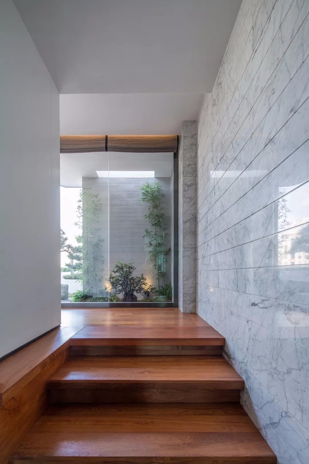 新中式茶舍 | 木质古典水墨空间-19