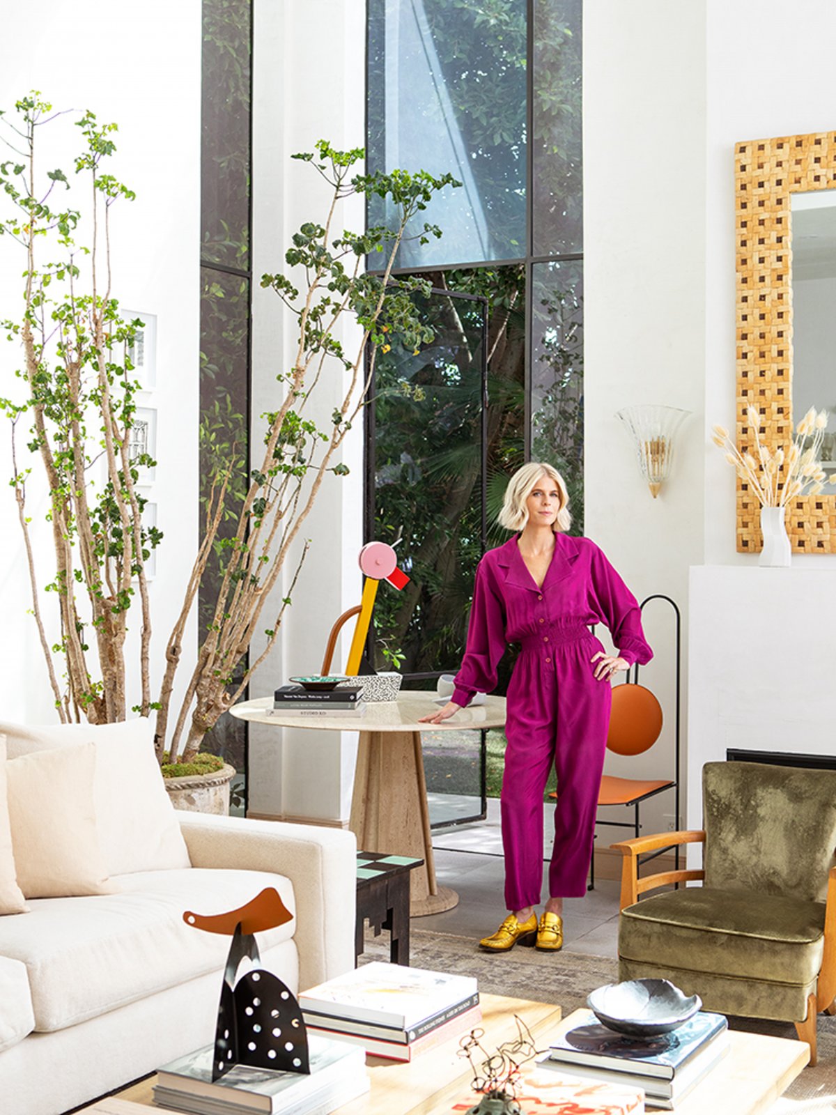 洛杉矶设计师 Kate Driver 的现代复古家居丨法国尼斯-12