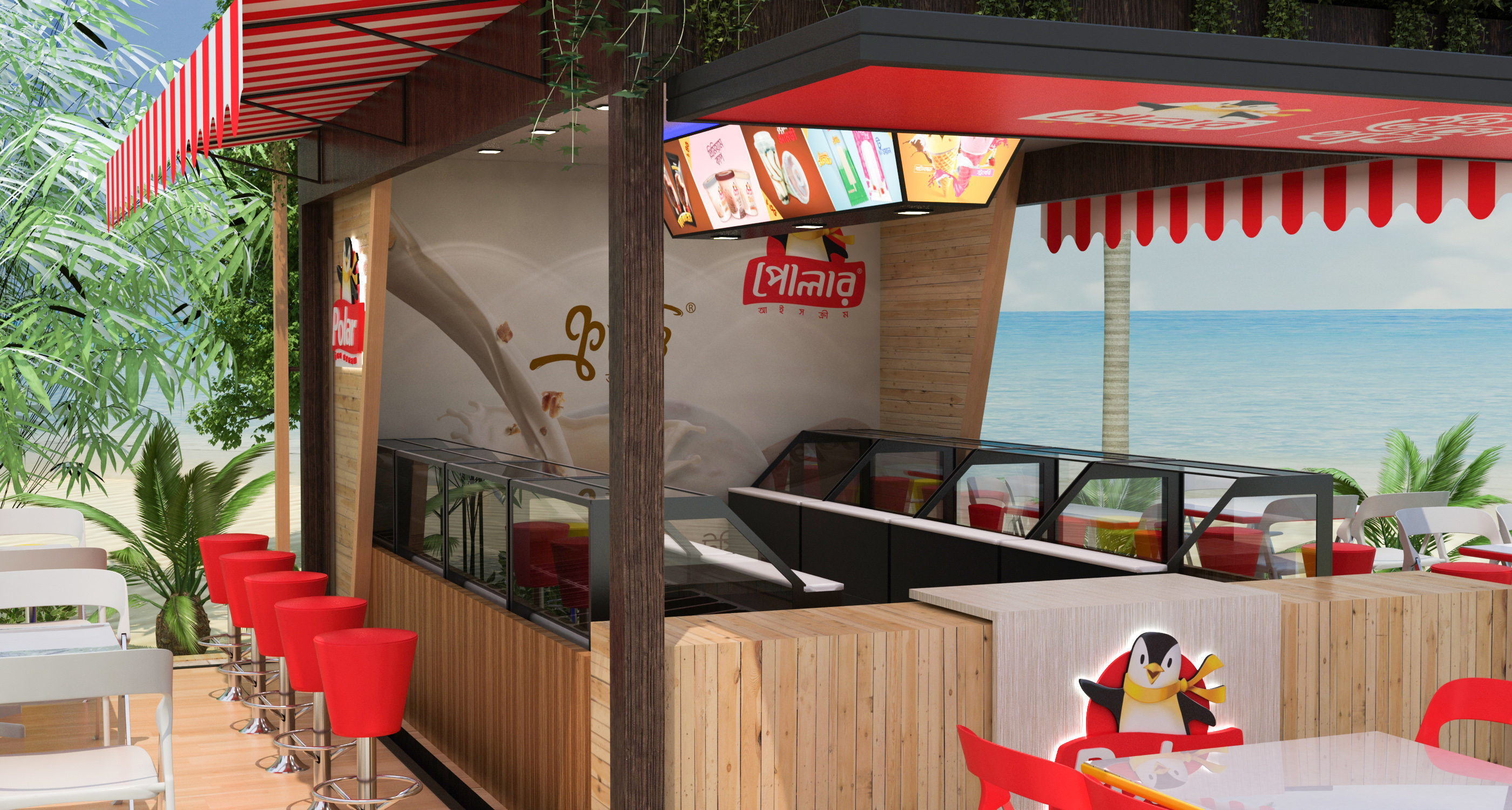 Polar Ice Cream Cafe - Cox's Bazar Sea Beach-1