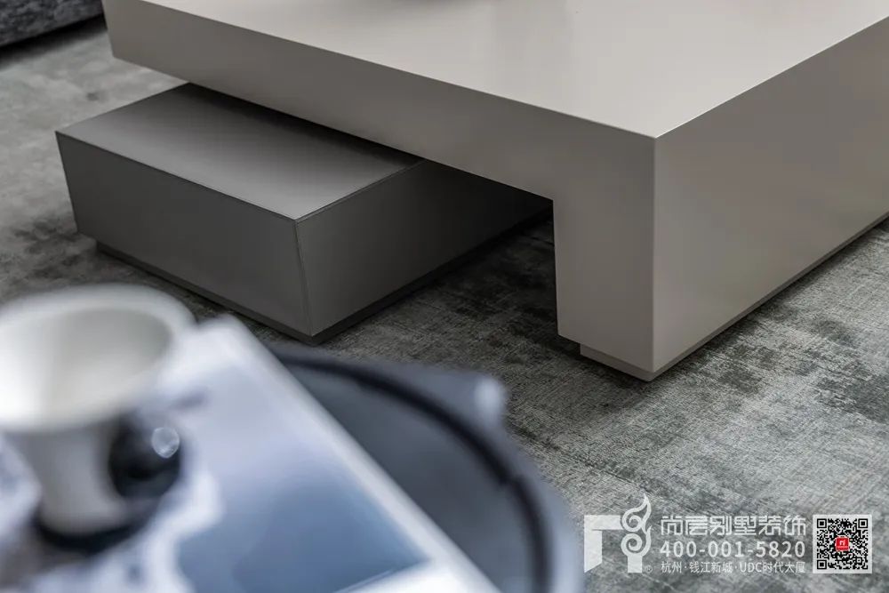 嘉兴宝石公馆现代简约别墅设计丨中国嘉兴丨杭州尚层装饰-13