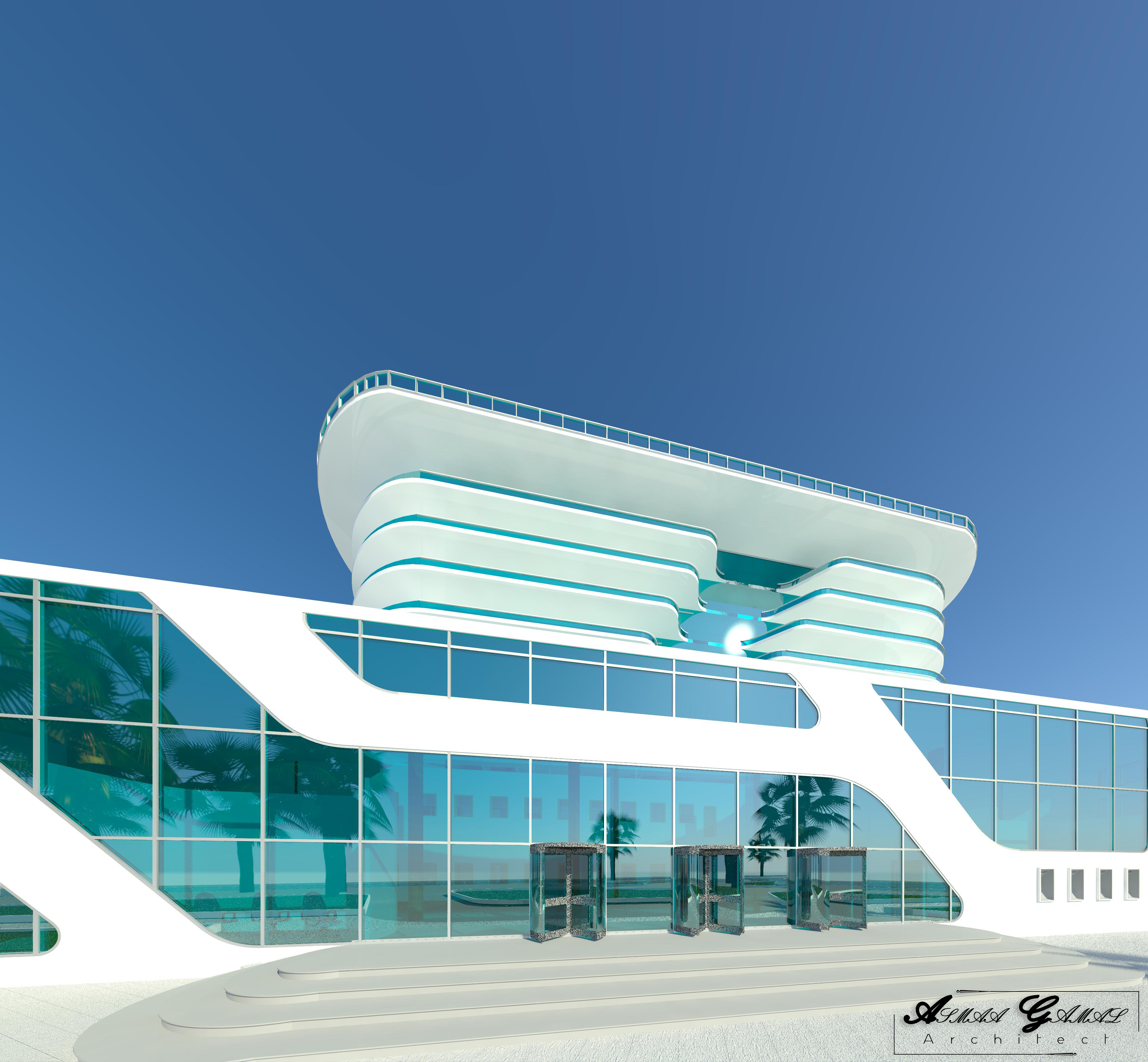 银行及办公大楼项目丨埃及开罗丨开罗大学工程学院建筑系-21