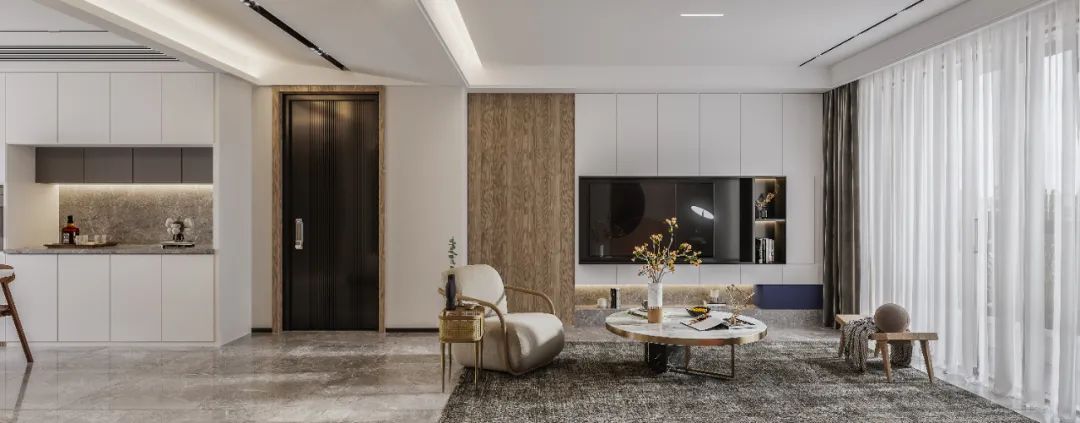 现代简约风格的艺术生活空间丨中国台州丨品东装饰-34
