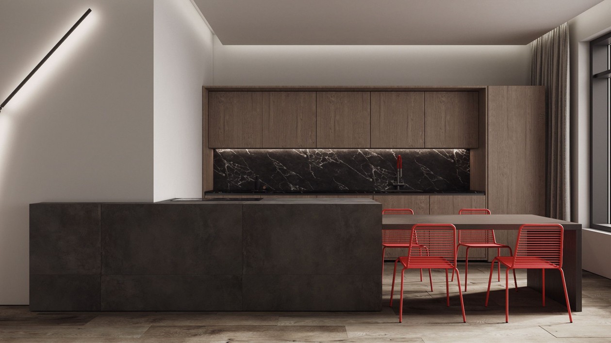 简约风公寓设计 氛围感超强，引爆潮流-13