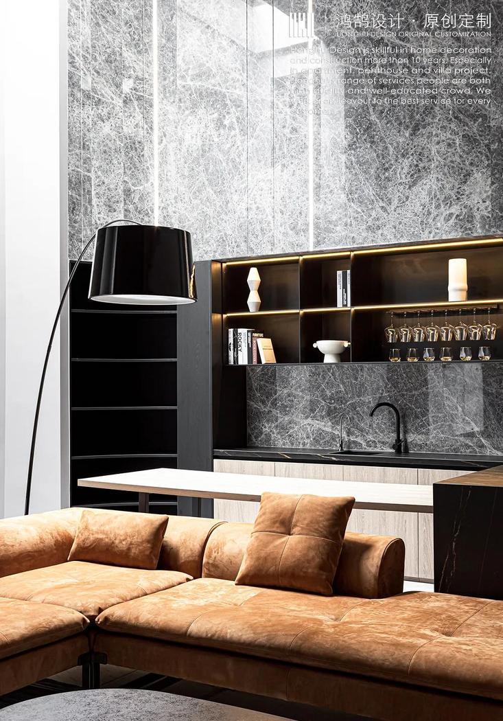 极简美学 · 350㎡底复空间的精致改造-13