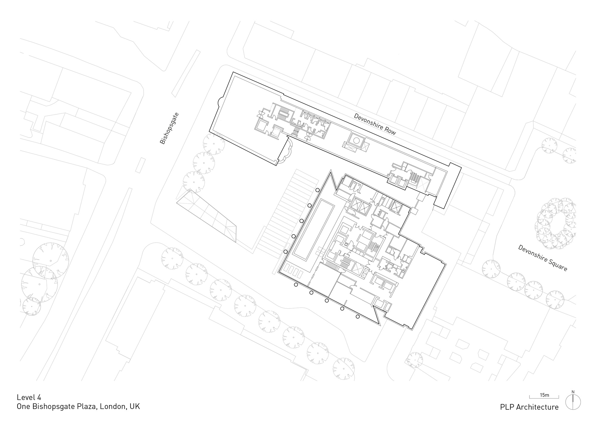 毕晓普门广场一号丨英国伦敦丨PLP Architecture-26