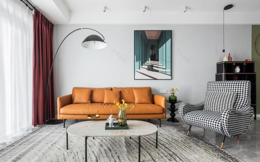 重庆初晨设计丨混搭风格打造舒适生活空间-5