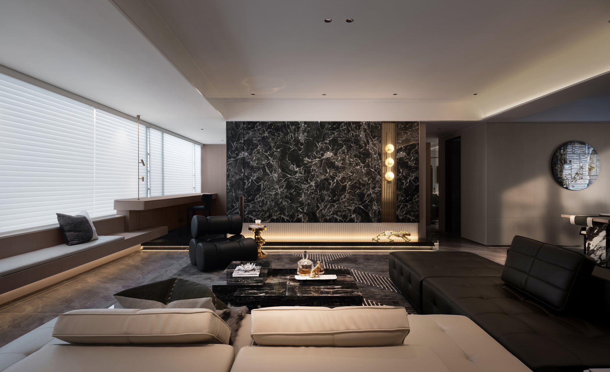 湖南郴州北湖名著样板房丨中国郴州丨深圳 GNU 金秋设计-15