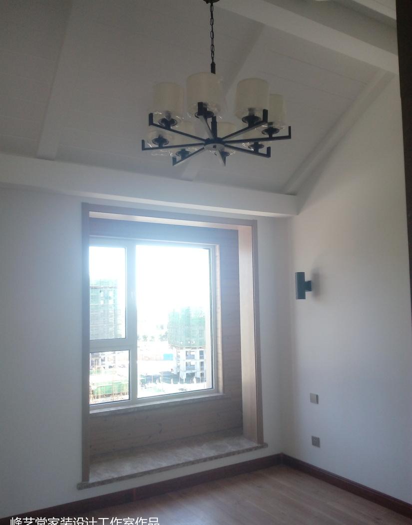 
中交樾公馆效果图加实景全案设计施工 -17