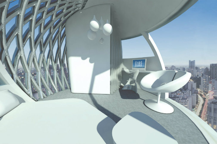 {LIVE Between} 移动胶囊酒店丨HKS Inc.-9