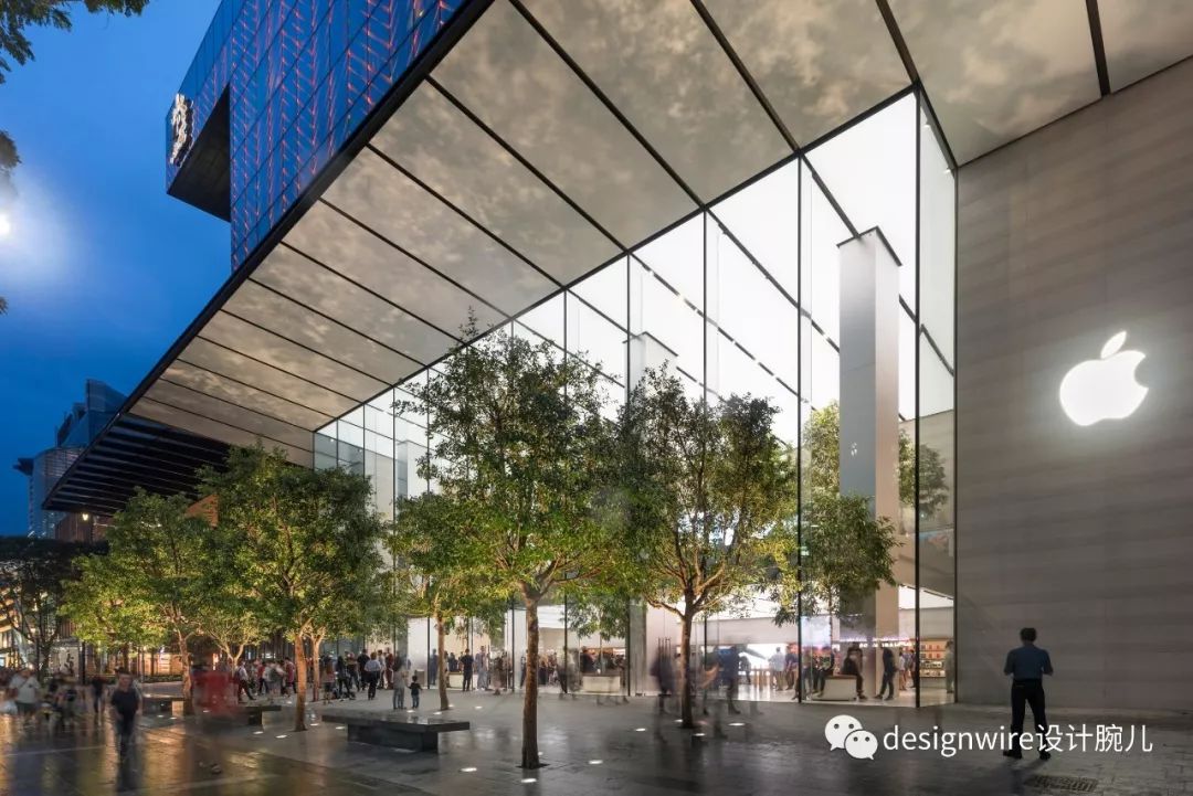 全球首个水上漂浮苹果店，创新设计诠释品牌理念-214