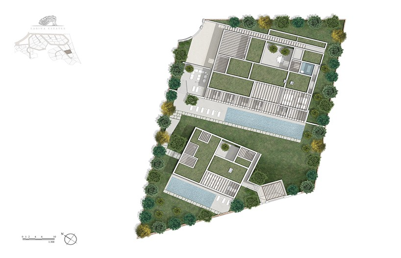 18 位建筑大师的伊维萨岛私人别墅设计,自然融入奢华-95