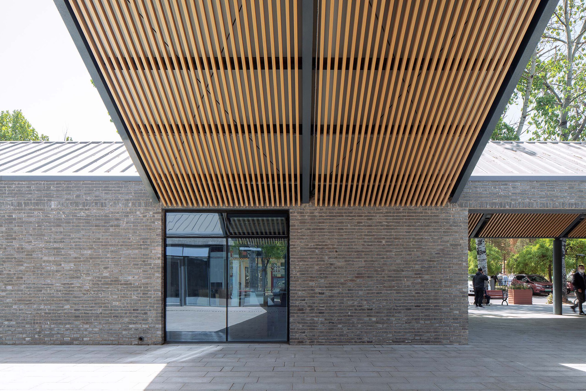 大屋顶下的庭院市场丨中国北京丨BIAD-24