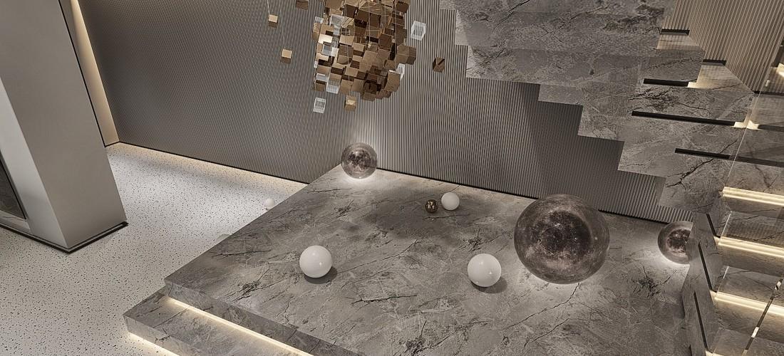 
490㎡现代轻奢，空气中零星点点的抹茶香 -19