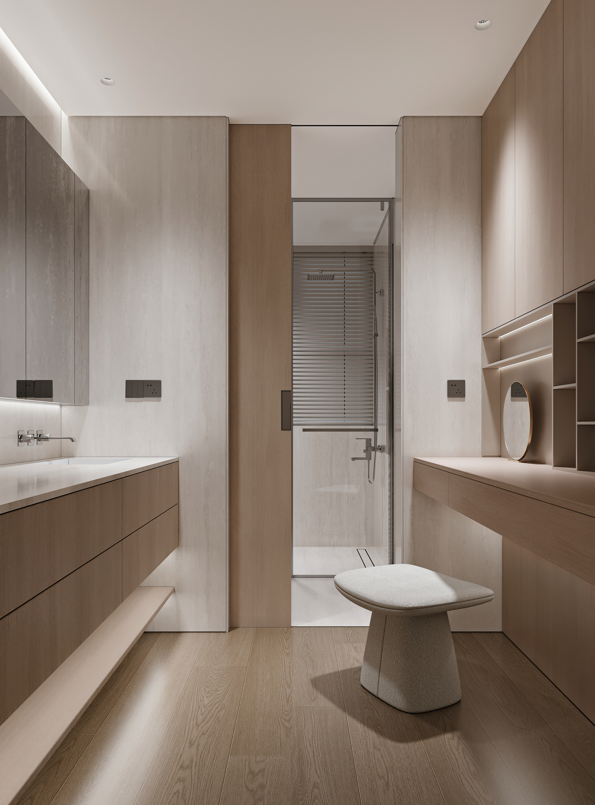 温州 170㎡极简平层丨中国温州丨魔戏空间设计-31