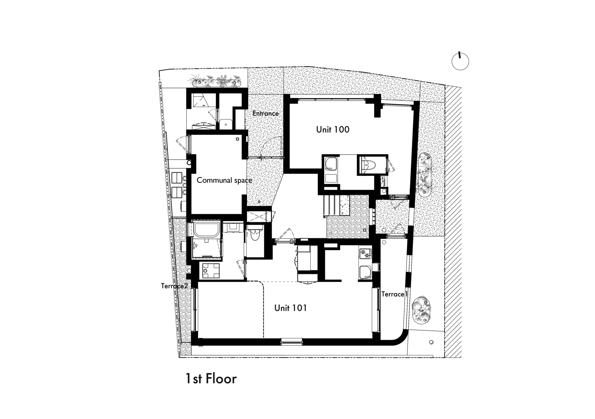 双叶庄公寓丨日本东京丨Masashi Miyamoto Architects,mmar-13