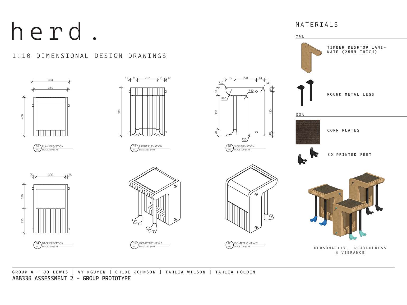 ABB336_Furniture Design & Fabrication: Assessment 2-24