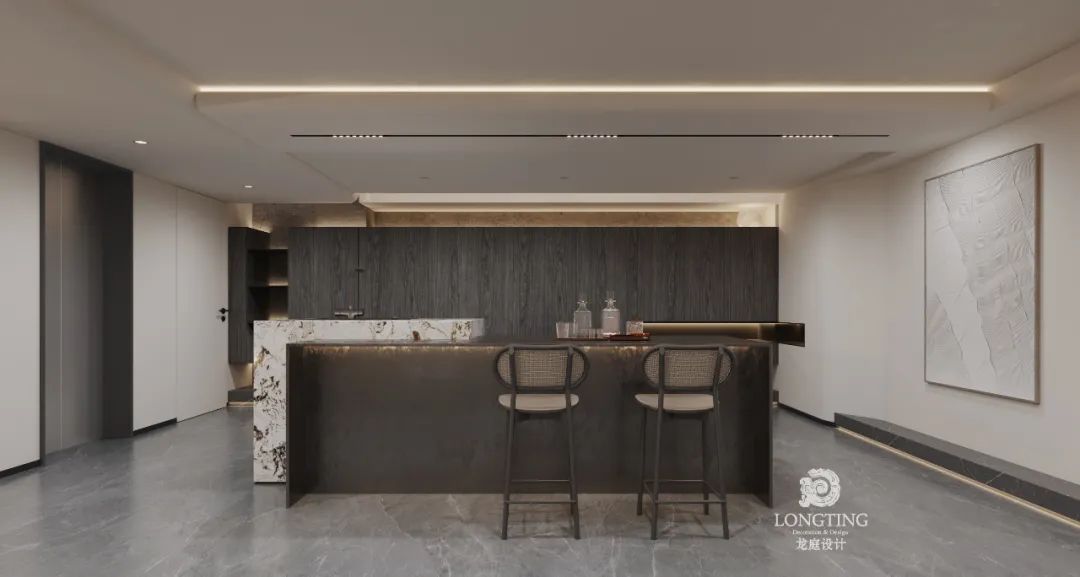 西湖观邸 410 方现代黑白空间设计丨中国湖州-28