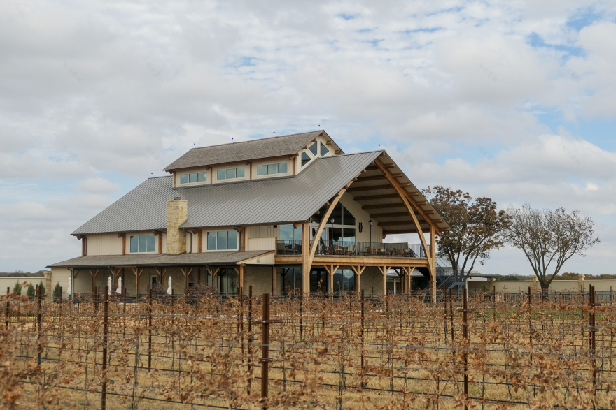 Augusta Vin Winery 酒庄设计丨美国德克萨斯丨Texas Timber Frames-11