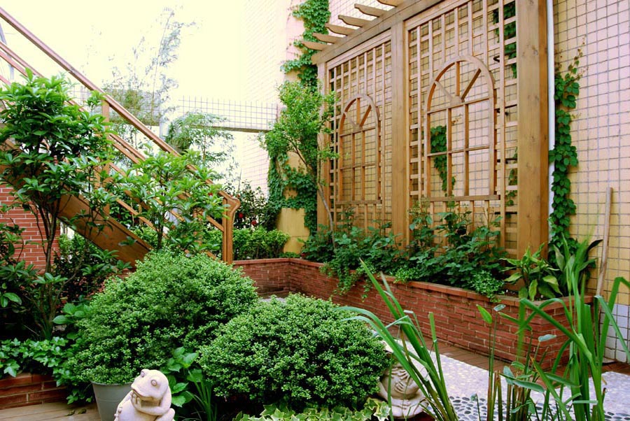空中楼阁的绿意盎然 | 传统园林与现代建筑的完美融合-9