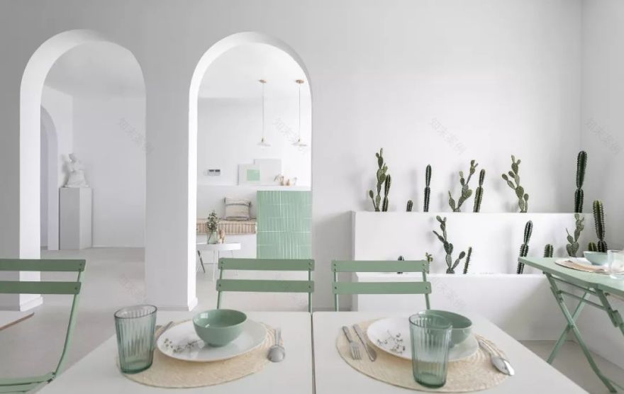 薄荷绿,泳池、星空房、落地窗、浴缸一个都不能少!-10