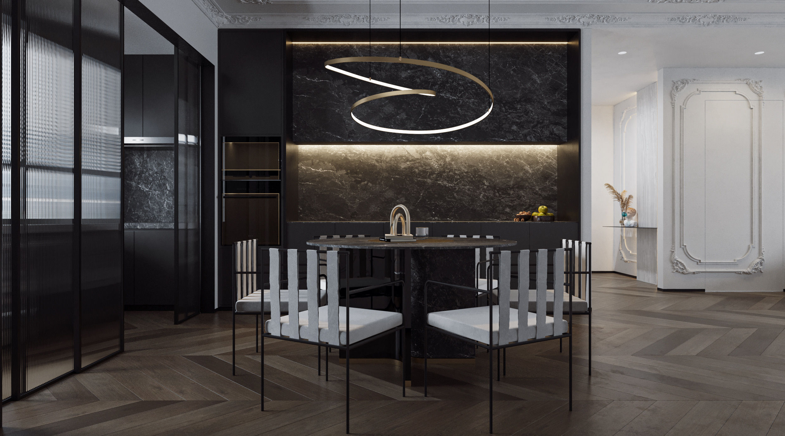 现代平层公寓设计丨JJOKERLIET-8