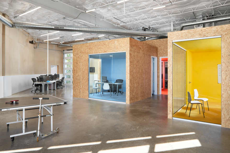 OSB 盒子的创意运用——软件公司办公室设计-4