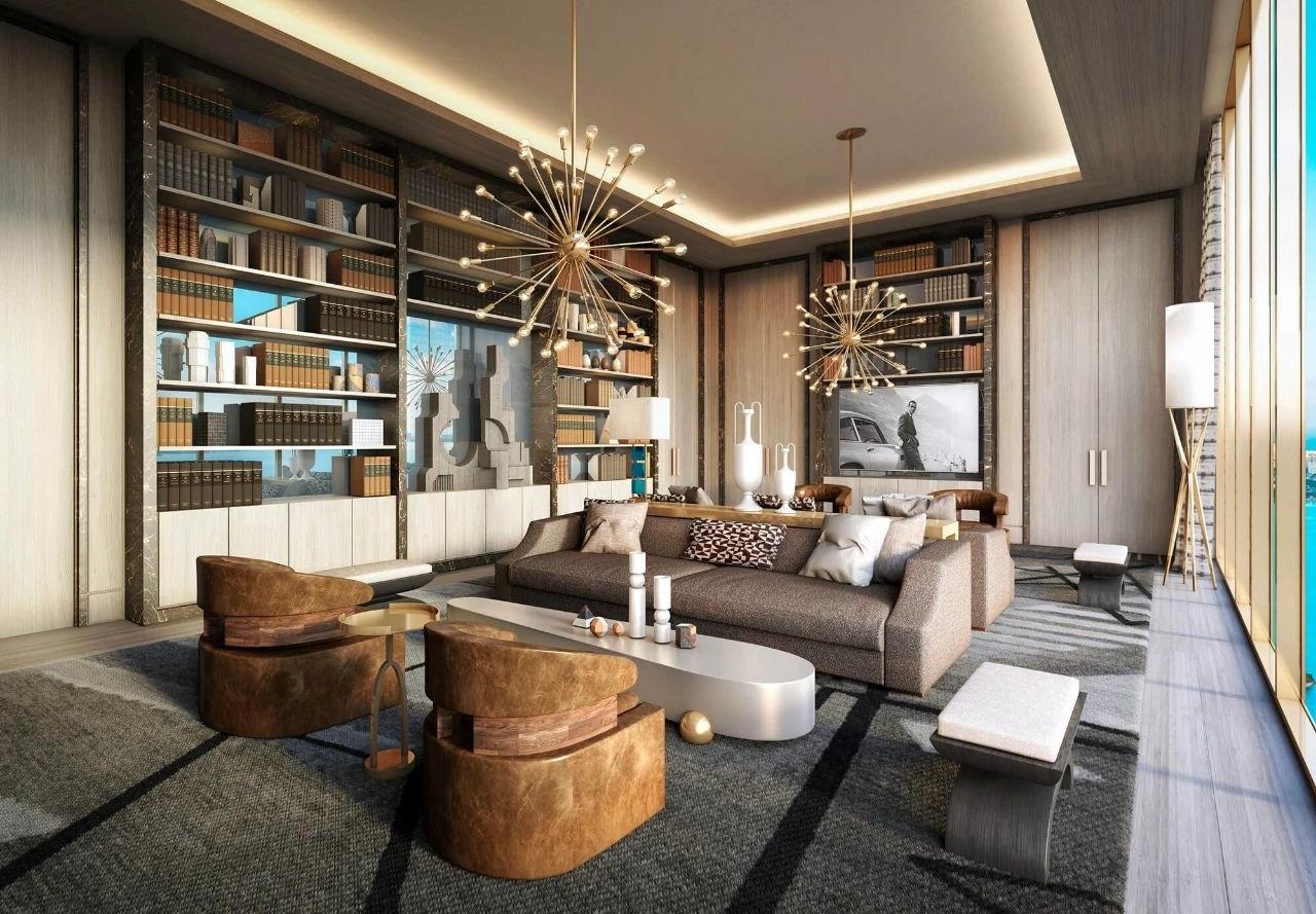 迈阿密超豪华海滨住宅 Elysee Miami丨JeanLouis Deniot,Arquitectonica-36