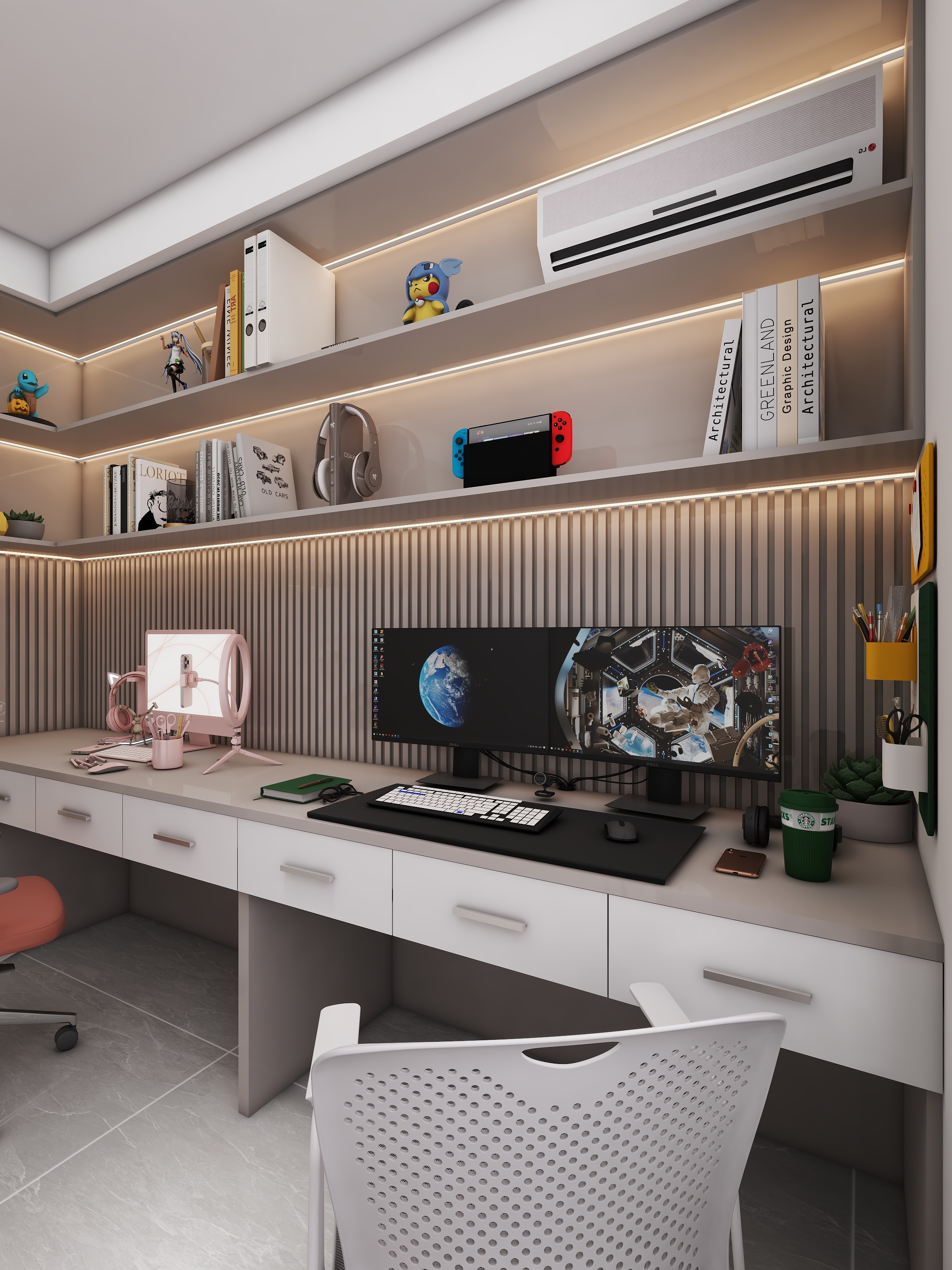 陕西安康万达one（119平方现代简约四居室）-46