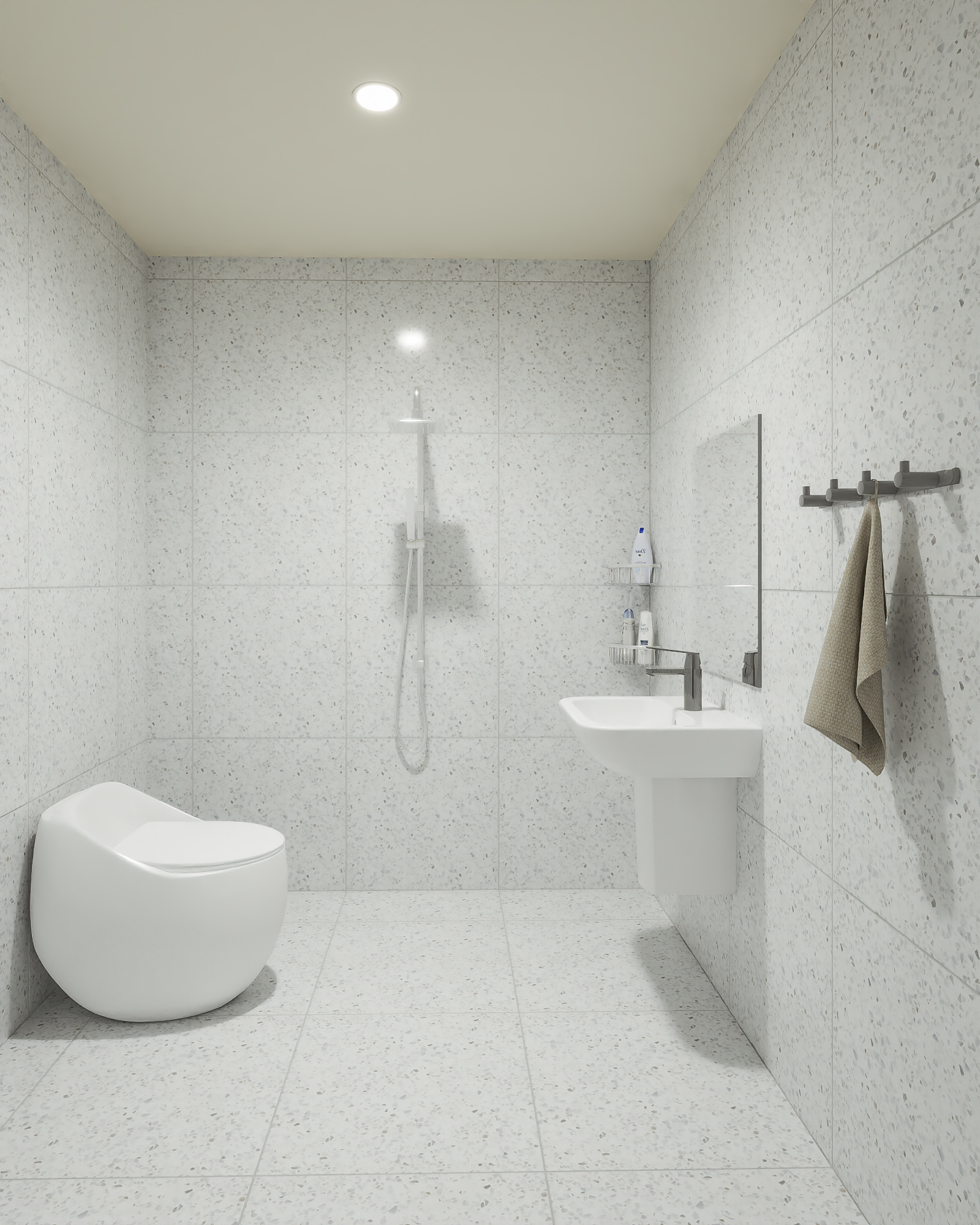 Modern Mini Studio Apartment with Courtyard Garden-13