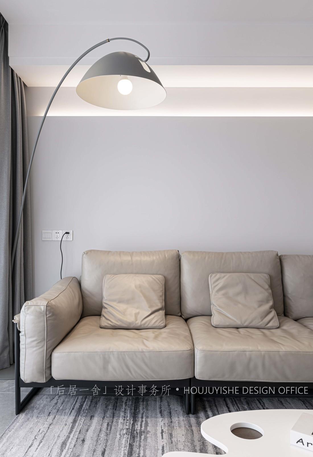 120 平现代质感极简之家-26