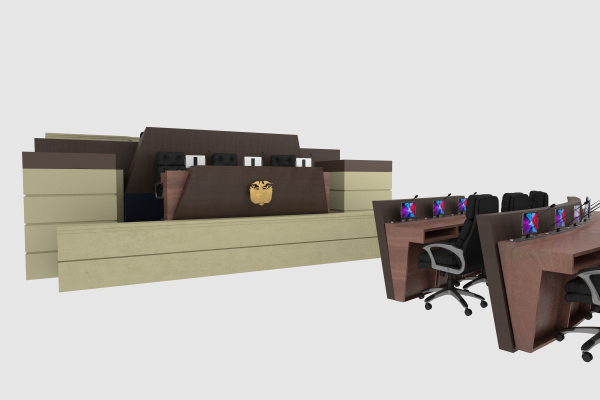 哥伦比亚国会椭圆形会议室室内设计丨MATIZZO-14