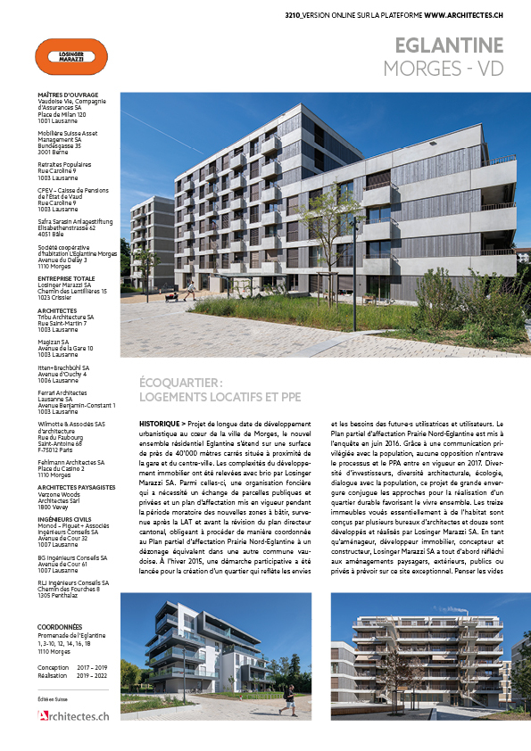 Eglantine住宅项目丨瑞士丨多家建筑事务所（未全部提及）-18