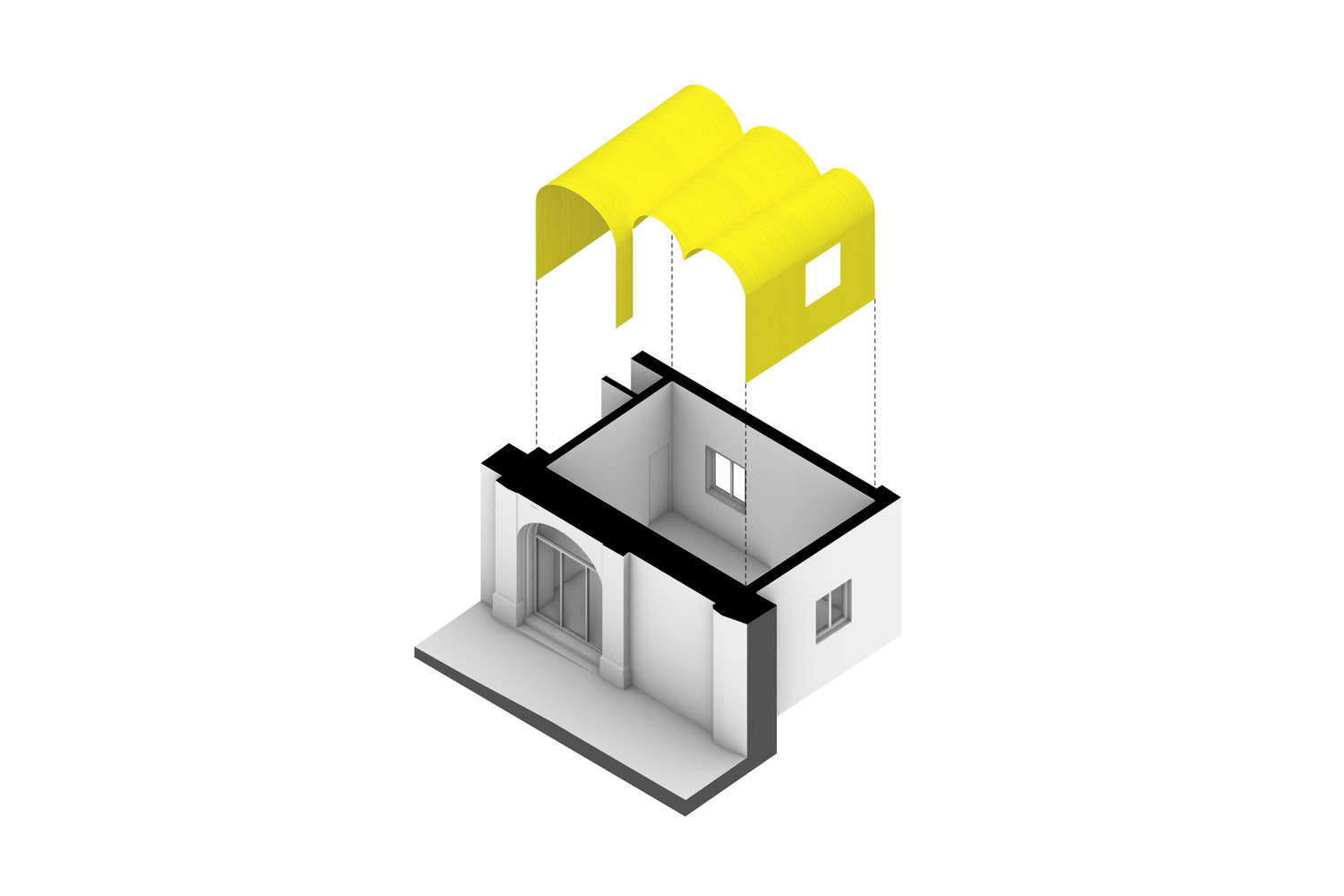 慕尼黑香蕉冰淇淋店丨德国慕尼黑丨Martino Hutz Architecture-14