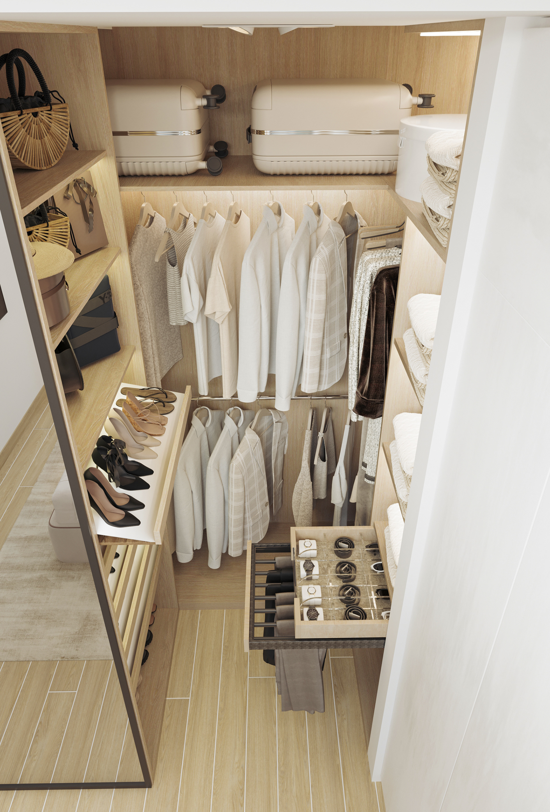 Compact Apartment Design in Panama – Custom Interiors-3