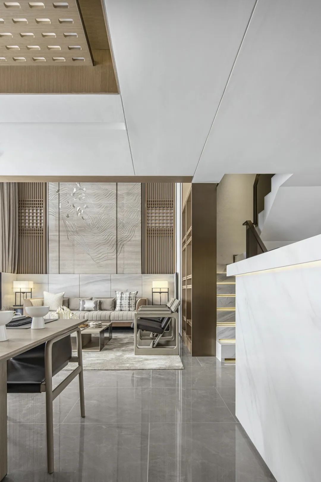 新中式家居设计 | 素雅风雅，演绎传统与现代交融之美-69