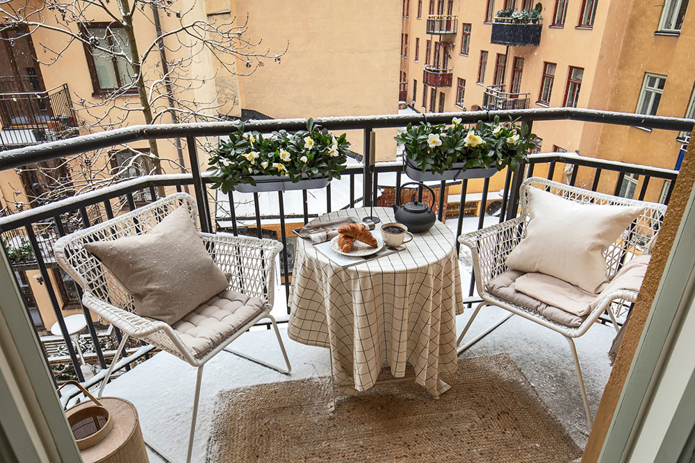 温馨典雅的北欧公寓设计-7