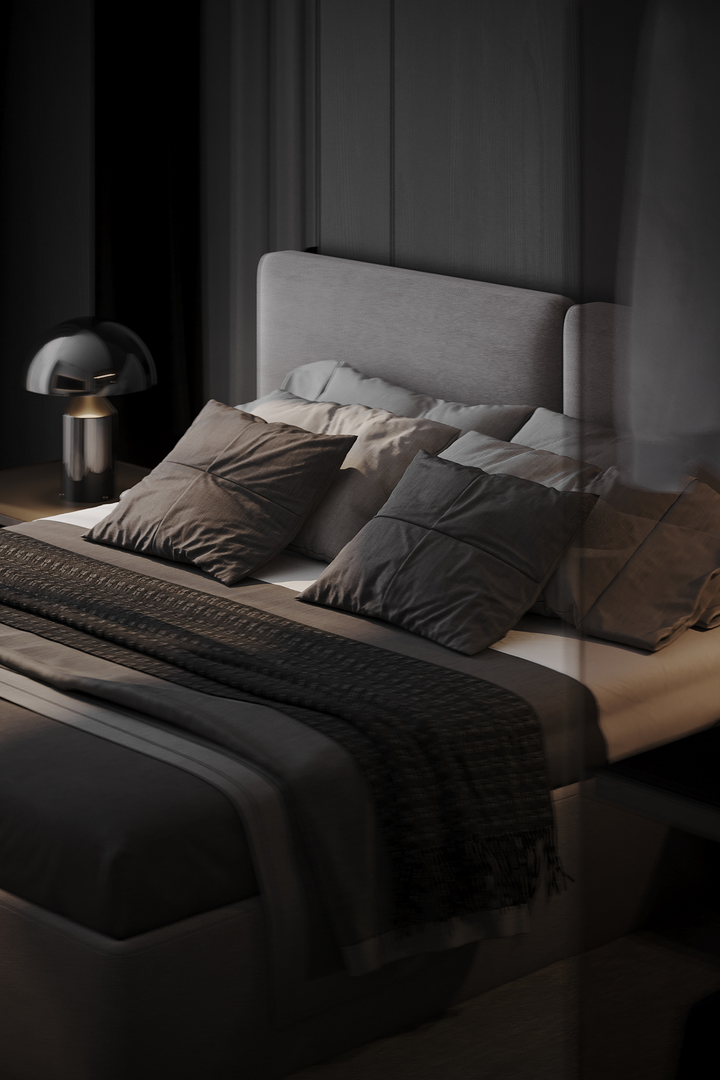 质感黑白灰空间设计  细节超多-17