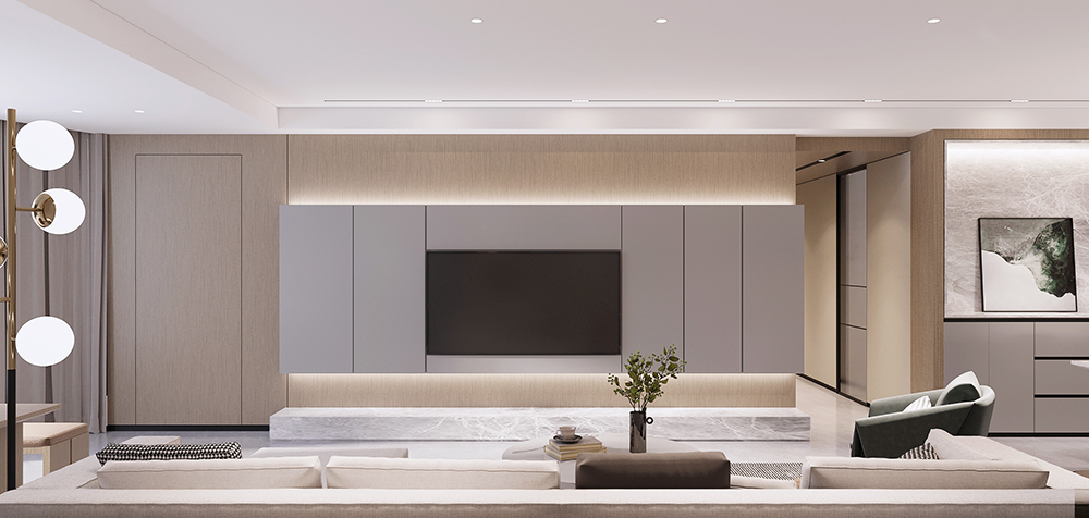 简筑· 生活本真惬意空间：珠江帝景家装设计-1