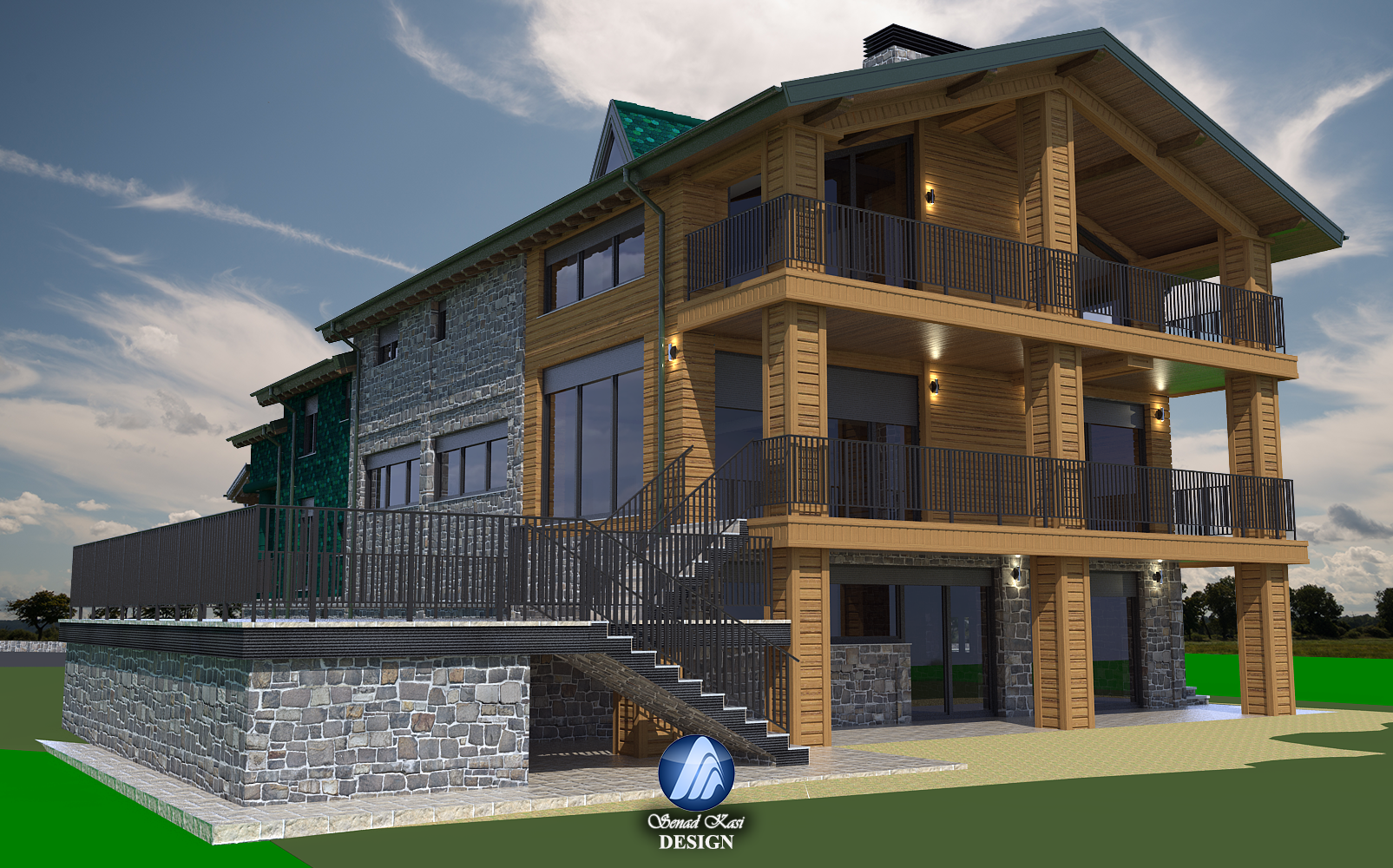 Villa Design Mountain Style - Brezovica-7