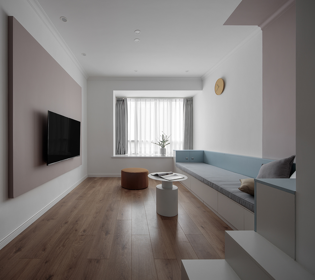 成都金科东方雅郡·蓝月亮 home,打造法式复古明亮北欧风居所-18