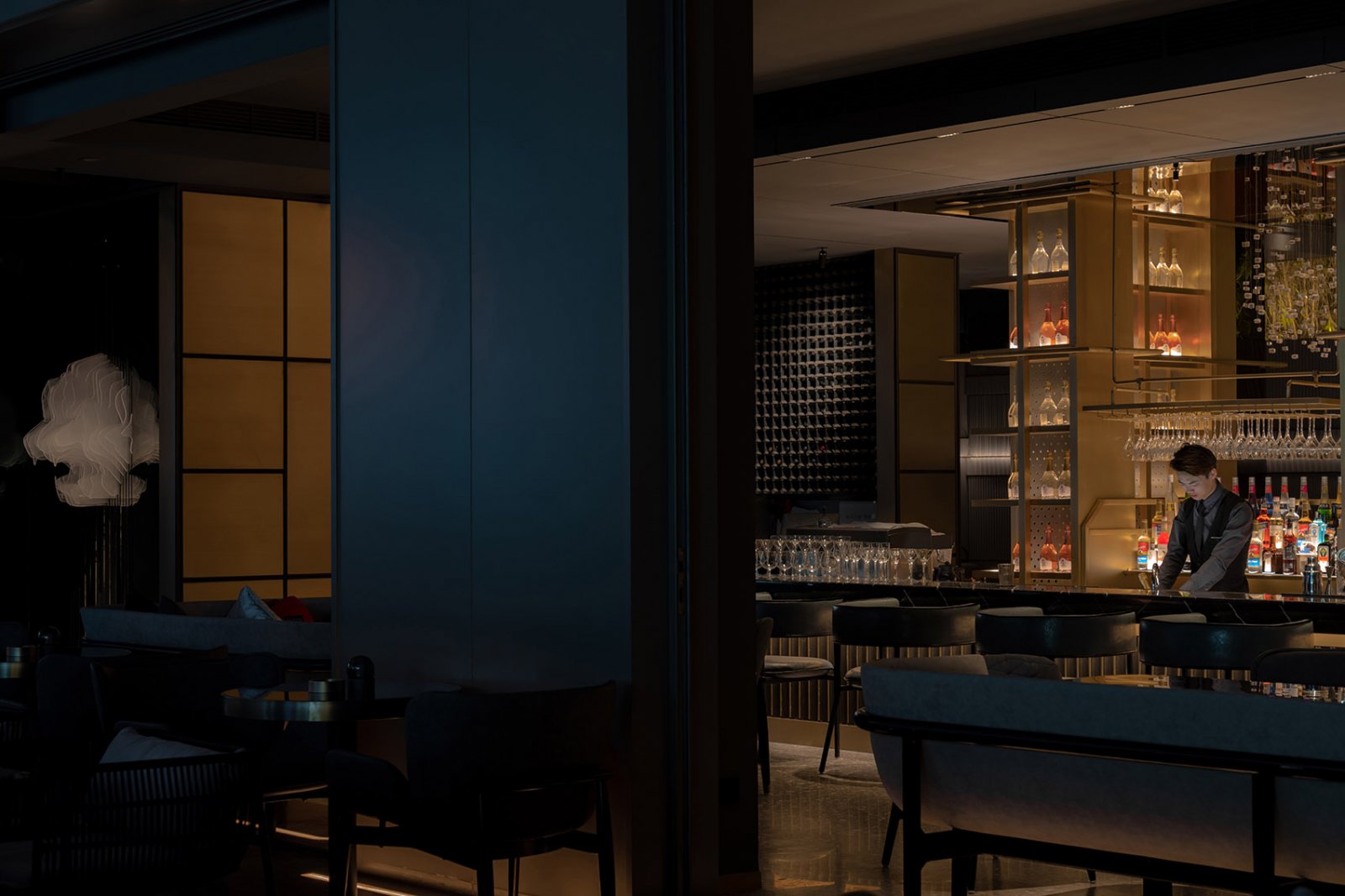 意大利酒馆LA GOCCIA太古里店  万谦集设计-4