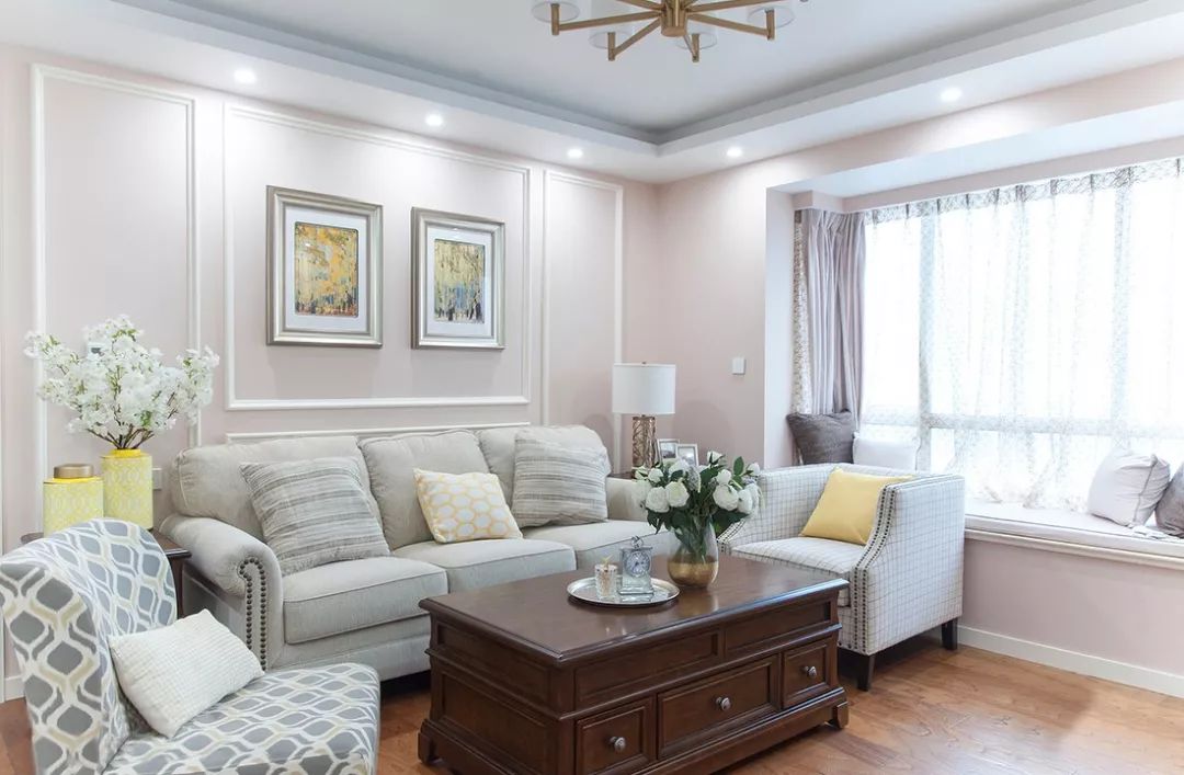 110㎡美式两居室，温柔优雅的暖心之家！-12