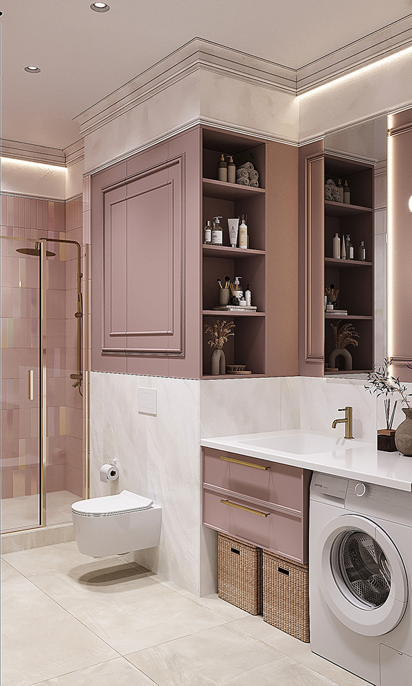 GENTLE LUXURY室内设计丨俄罗斯秋明丨Morion（设计师Valeriia Voronchikhina）-31