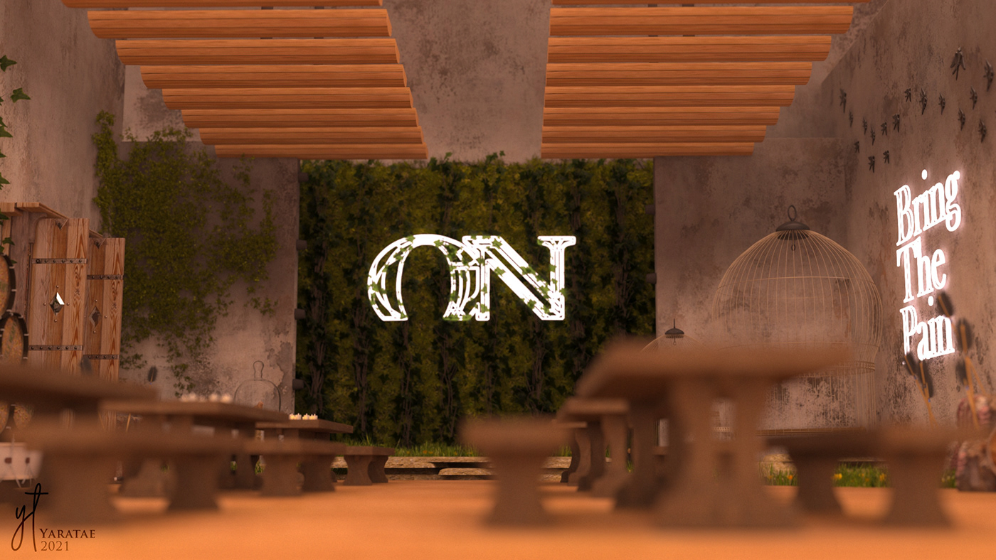 ON | 3D Concept restaurant design-5